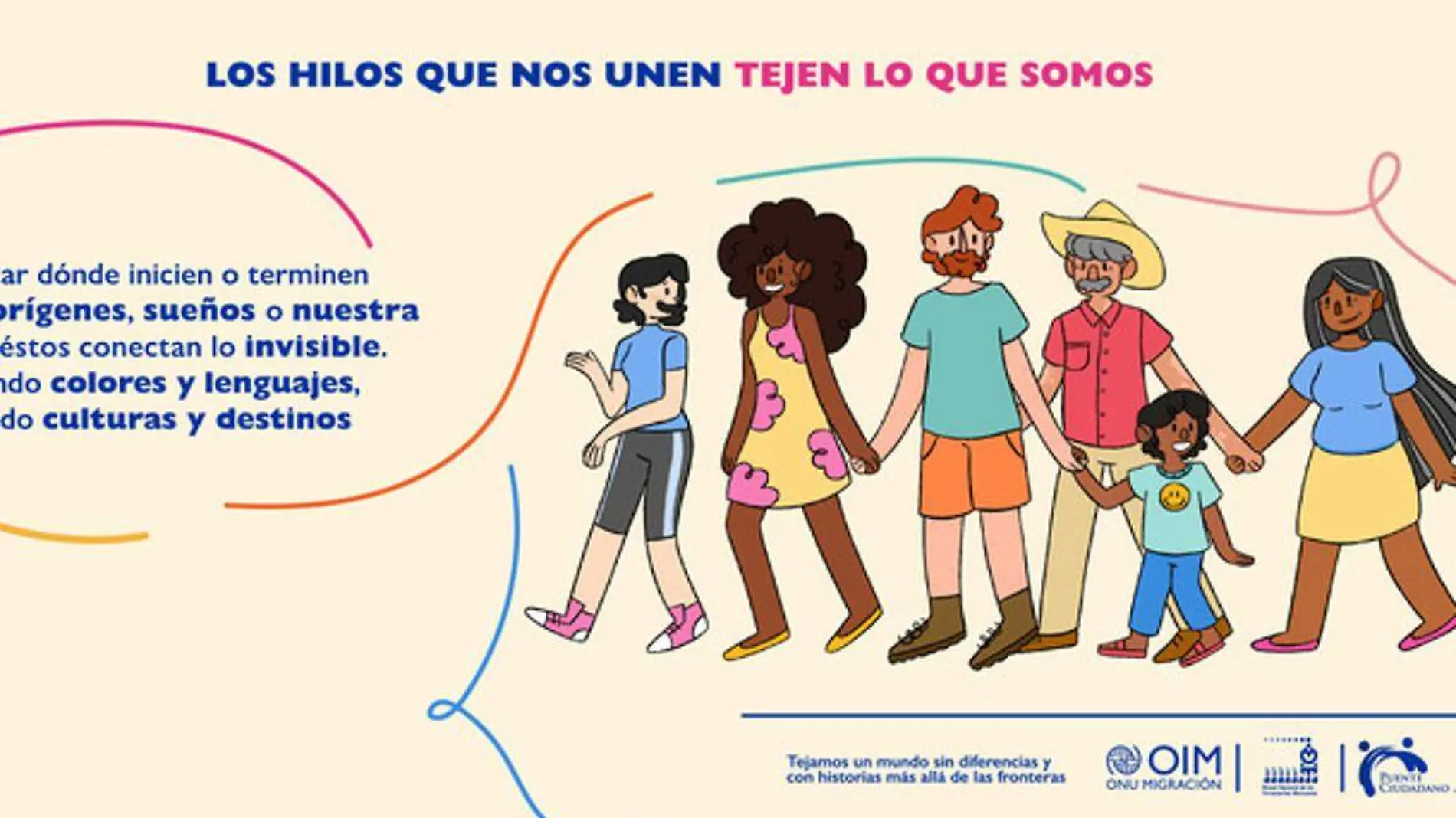 Hilos que nos unen historias más allá de las fronteras campaña